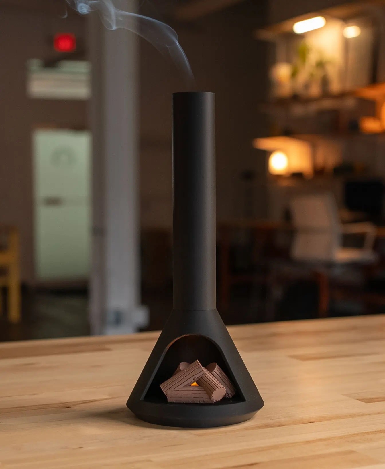 Mid Century Modern Fireplace Incense Burner