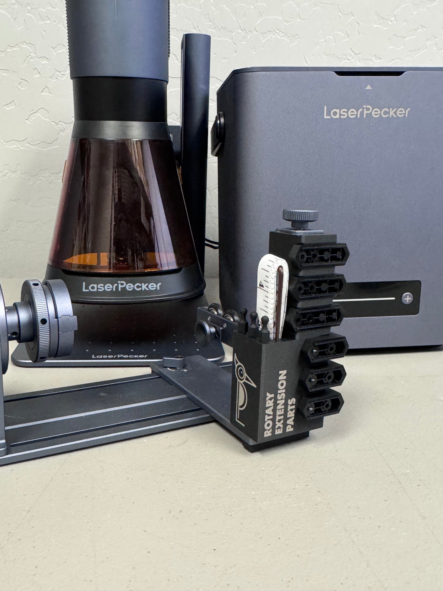 LaserPecker Rotary Extension Accessory Holder