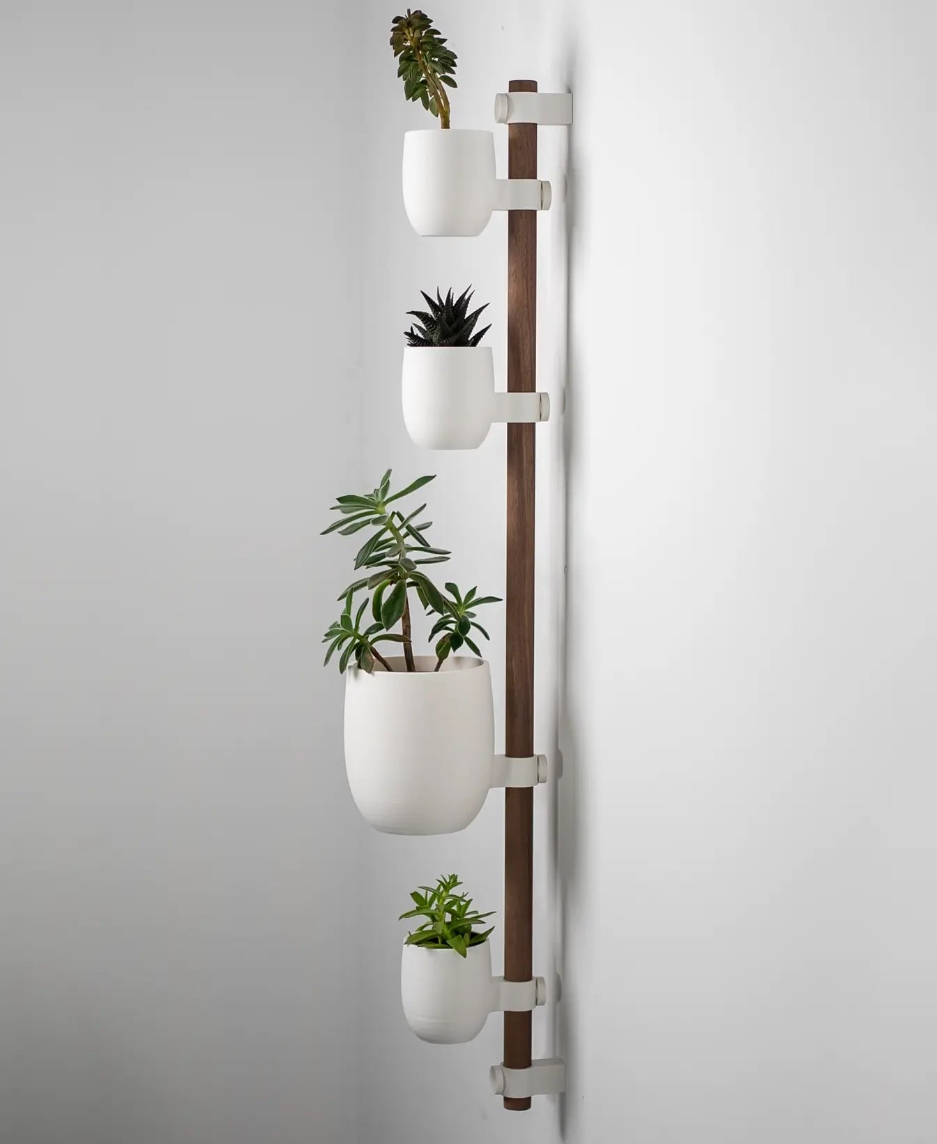 Raindrop Planter with Hidden Drip Tray (multiple mounting options)