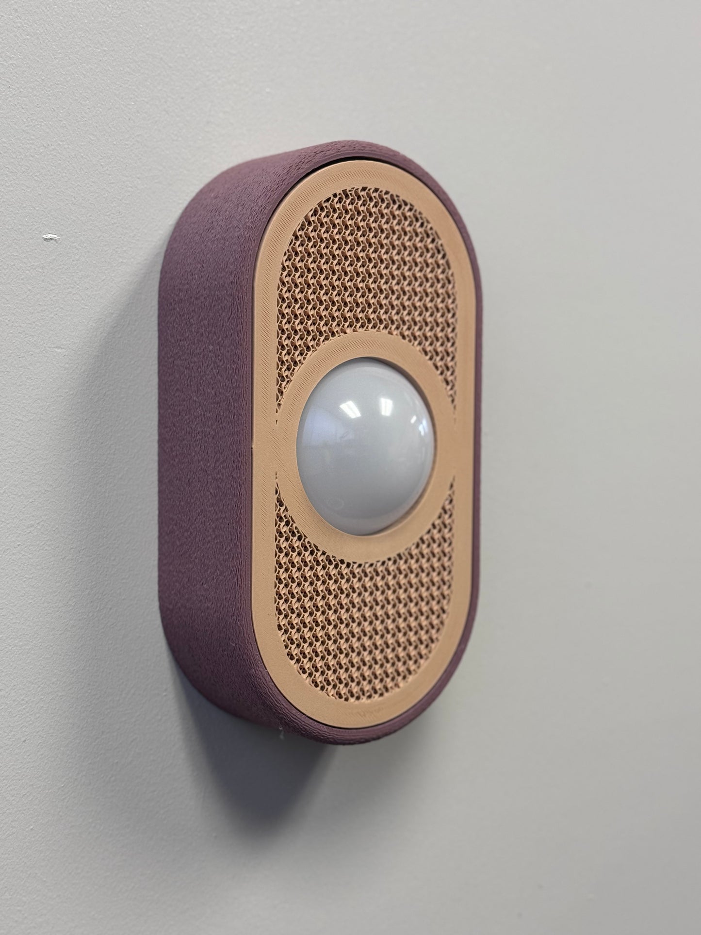 Mori Dot Wall Lamp — Japandi-Inspired Sconce, Dimmable LED, Cordless & Rechargeable