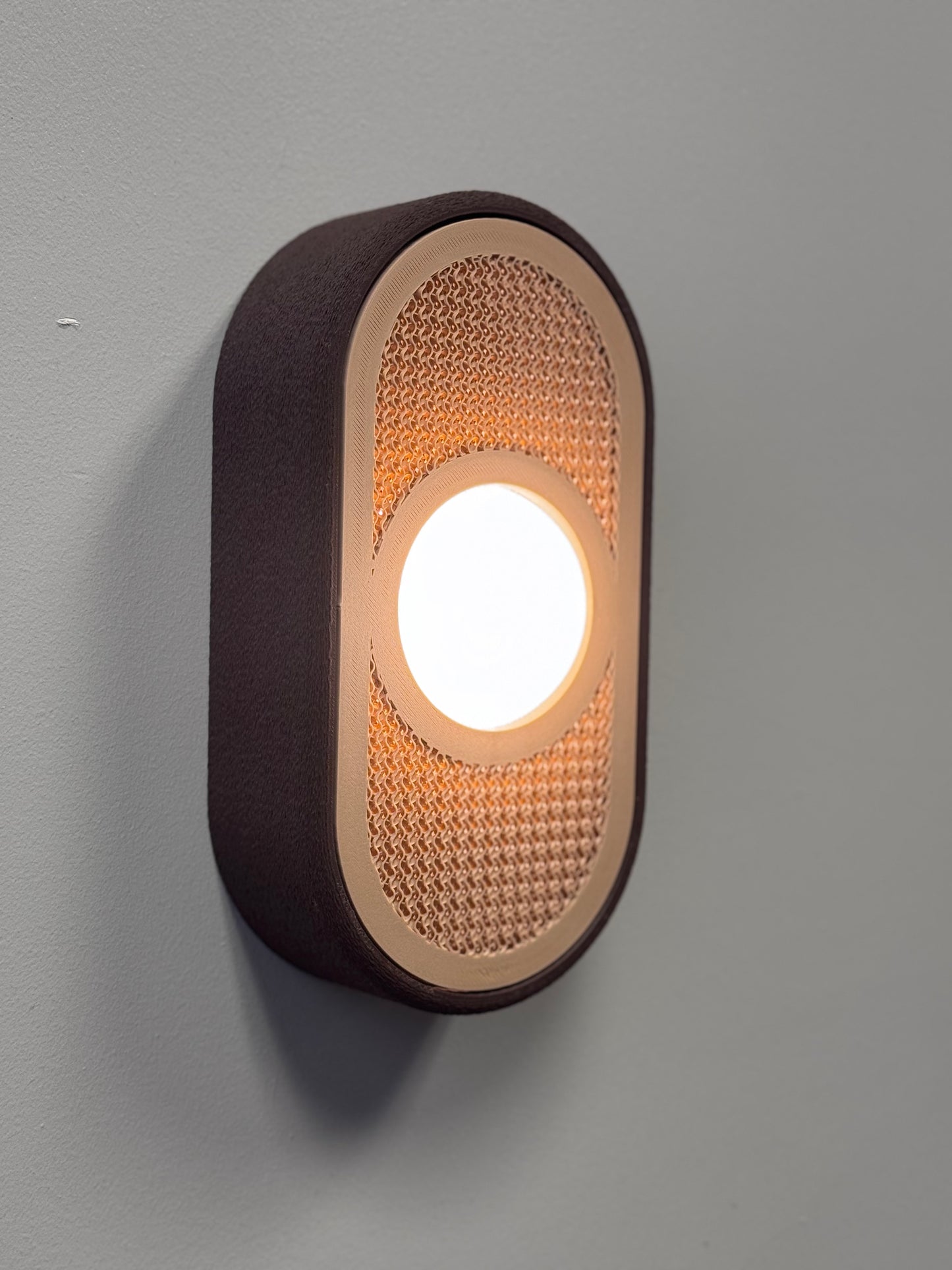 Mori Dot Wall Lamp — Japandi-Inspired Sconce, Dimmable LED, Cordless & Rechargeable