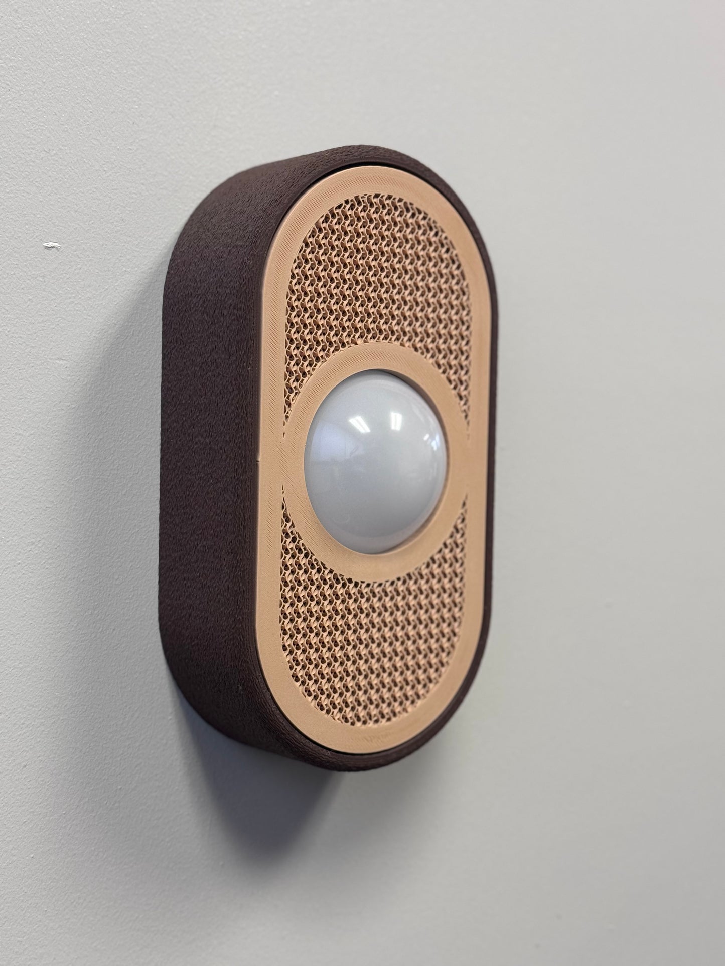 Mori Dot Wall Lamp — Japandi-Inspired Sconce, Dimmable LED, Cordless & Rechargeable