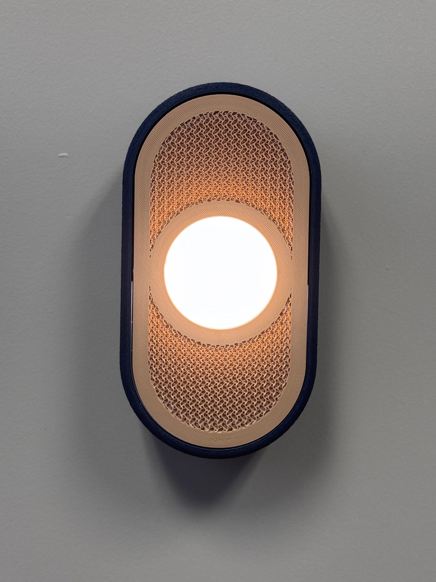 Mori Dot Wall Lamp — Japandi-Inspired Sconce, Dimmable LED, Cordless & Rechargeable