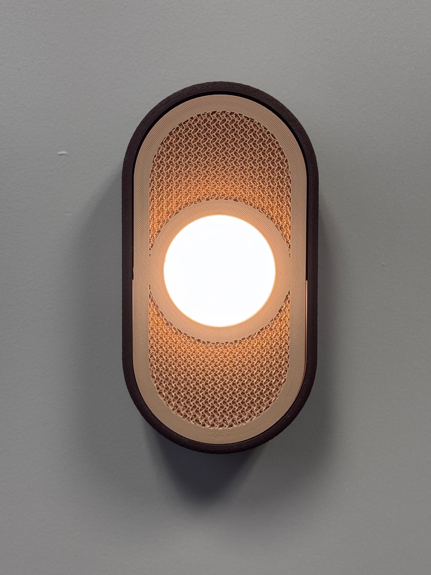 Mori Dot Wall Lamp — Japandi-Inspired Sconce, Dimmable LED, Cordless & Rechargeable