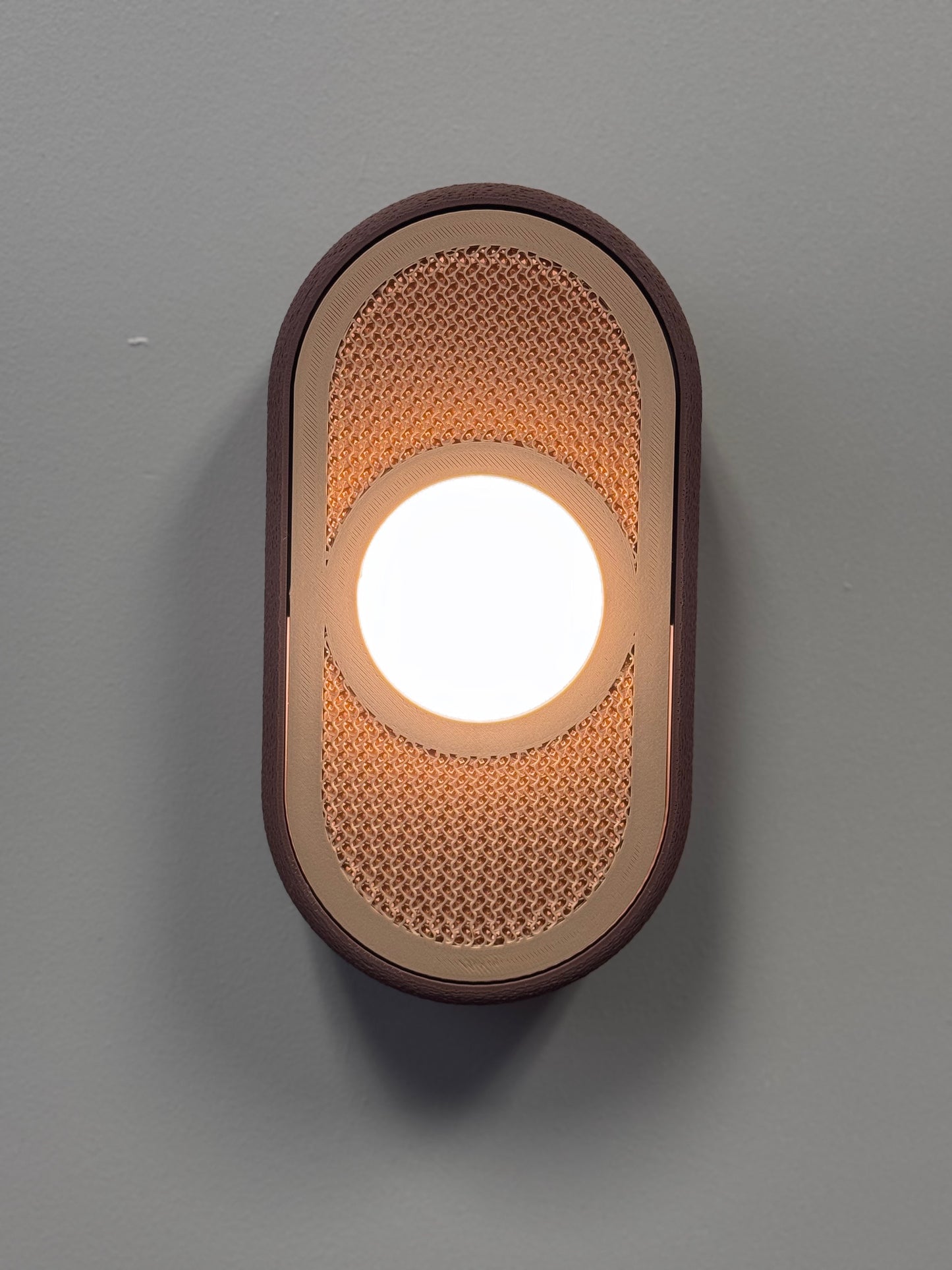 Mori Dot Wall Lamp — Japandi-Inspired Sconce, Dimmable LED, Cordless & Rechargeable