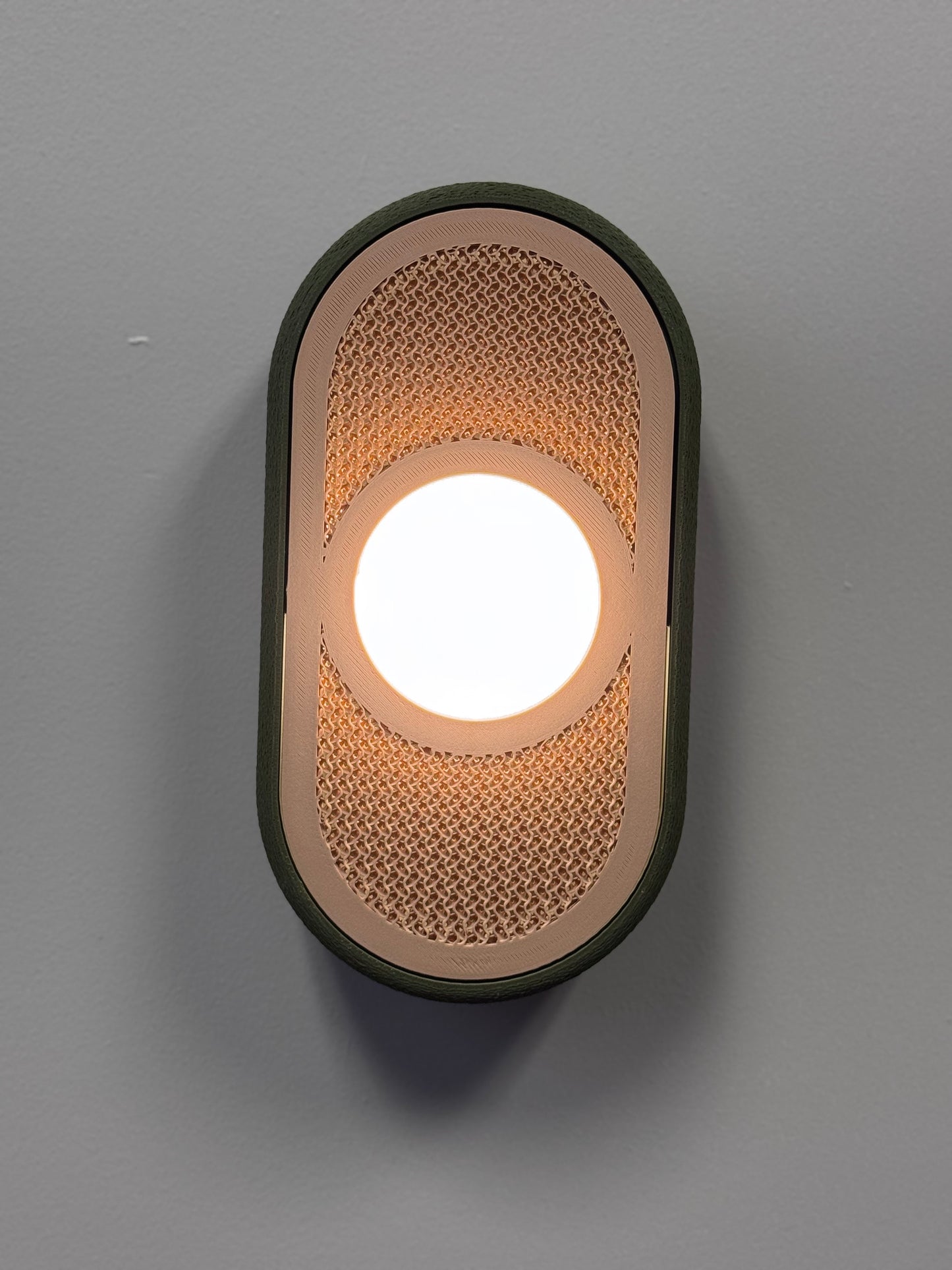 Mori Dot Wall Lamp — Japandi-Inspired Sconce, Dimmable LED, Cordless & Rechargeable