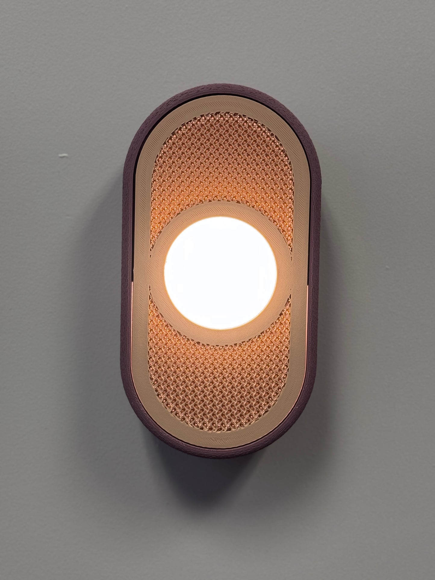 Mori Dot Wall Lamp — Japandi-Inspired Sconce, Dimmable LED, Cordless & Rechargeable