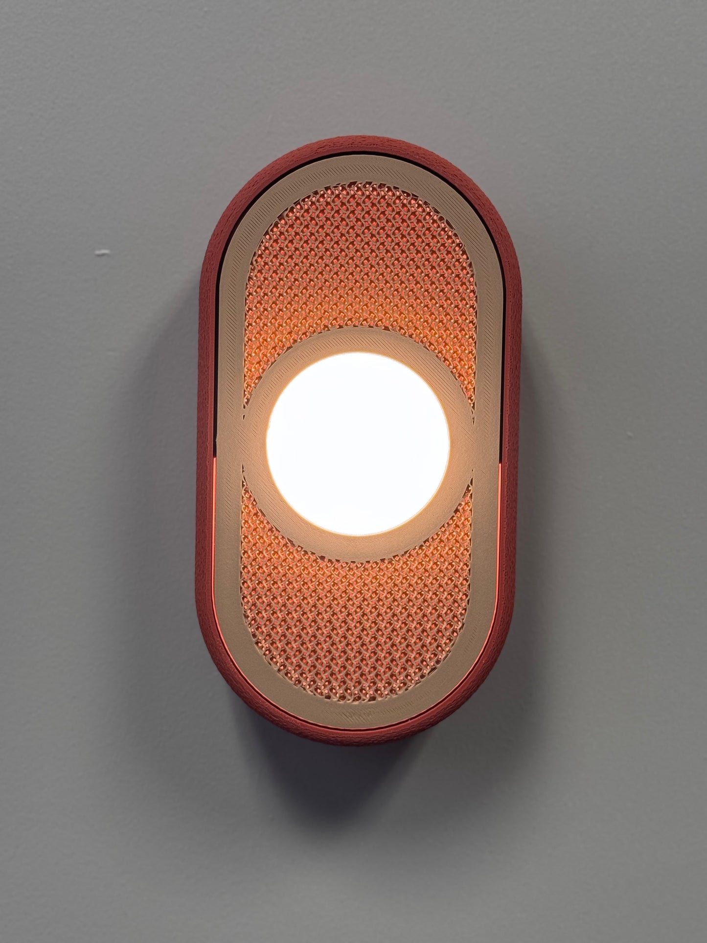 Mori Dot Wall Lamp — Japandi-Inspired Sconce, Dimmable LED, Cordless & Rechargeable