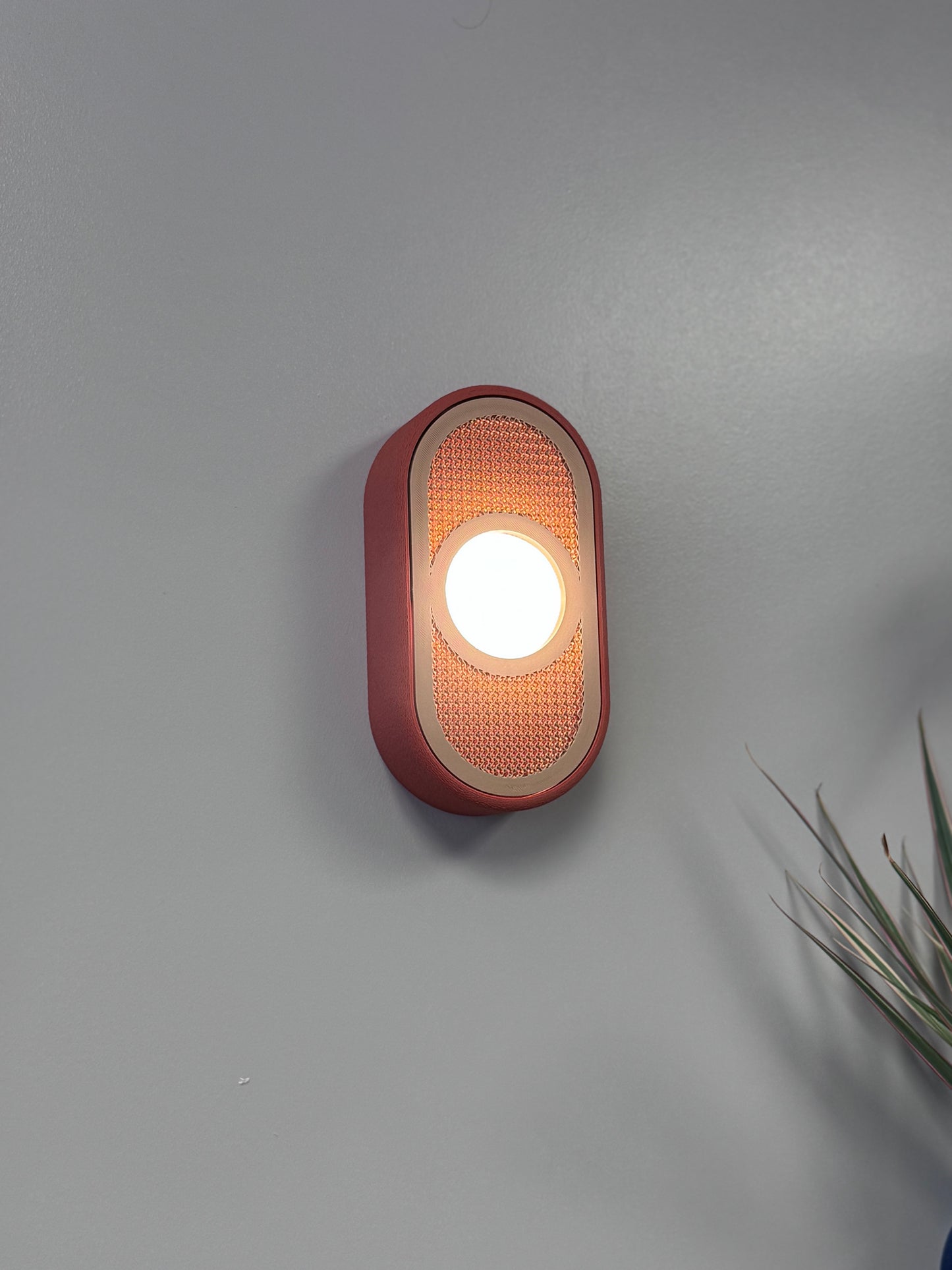Mori Dot Wall Lamp — Japandi-Inspired Sconce, Dimmable LED, Cordless & Rechargeable