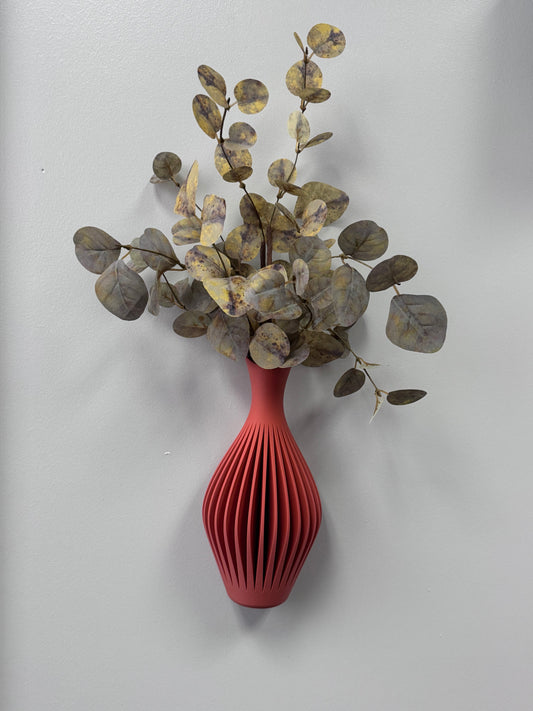 Kaze Vase — Japandi-Inspired Wall Mounted Vessel