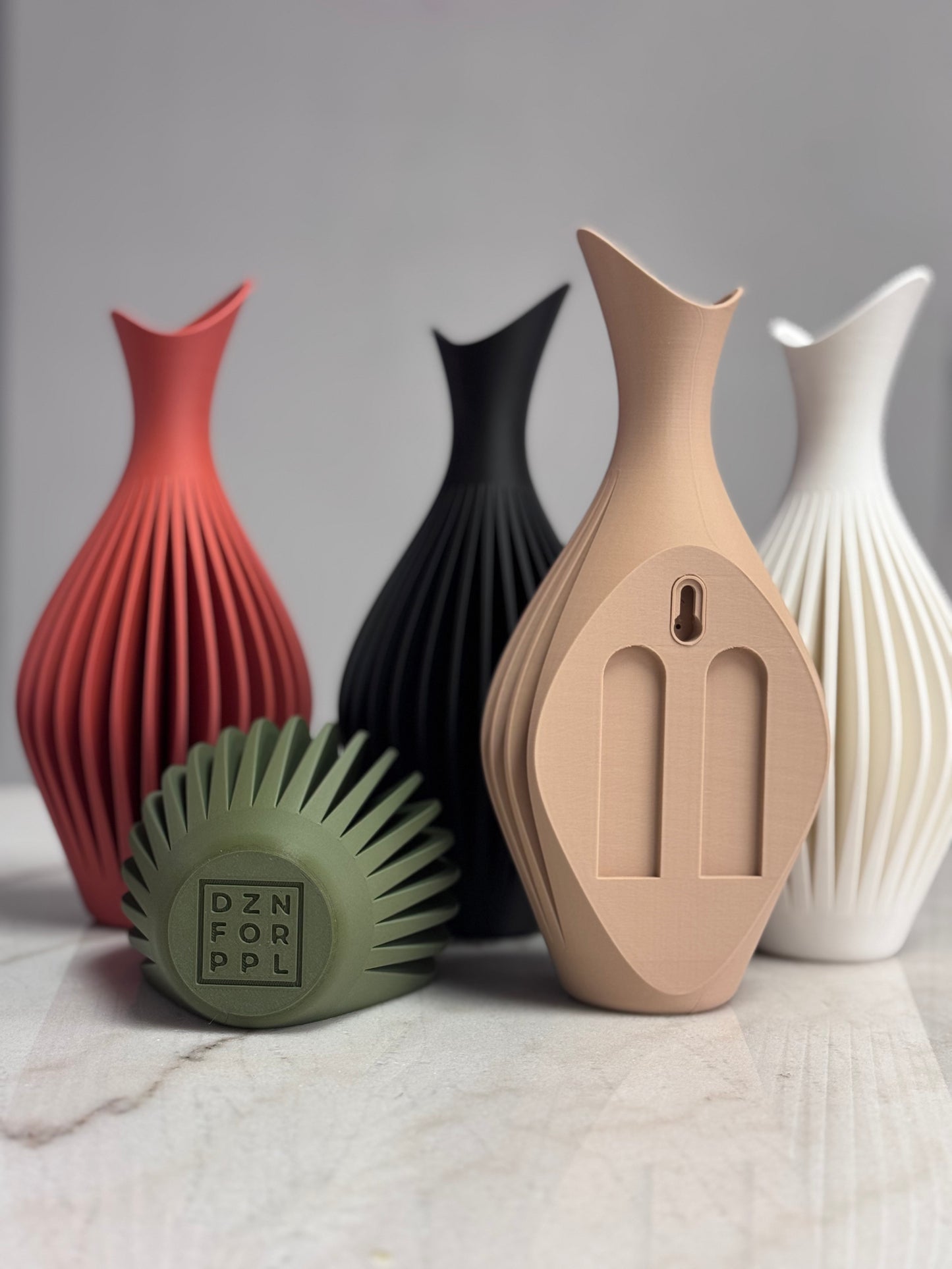Kaze Vase — Japandi-Inspired Wall Mounted Vessel